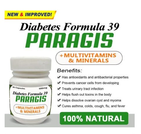 Diabetes Formula 39 Paragis + Multivitamns & Menirals