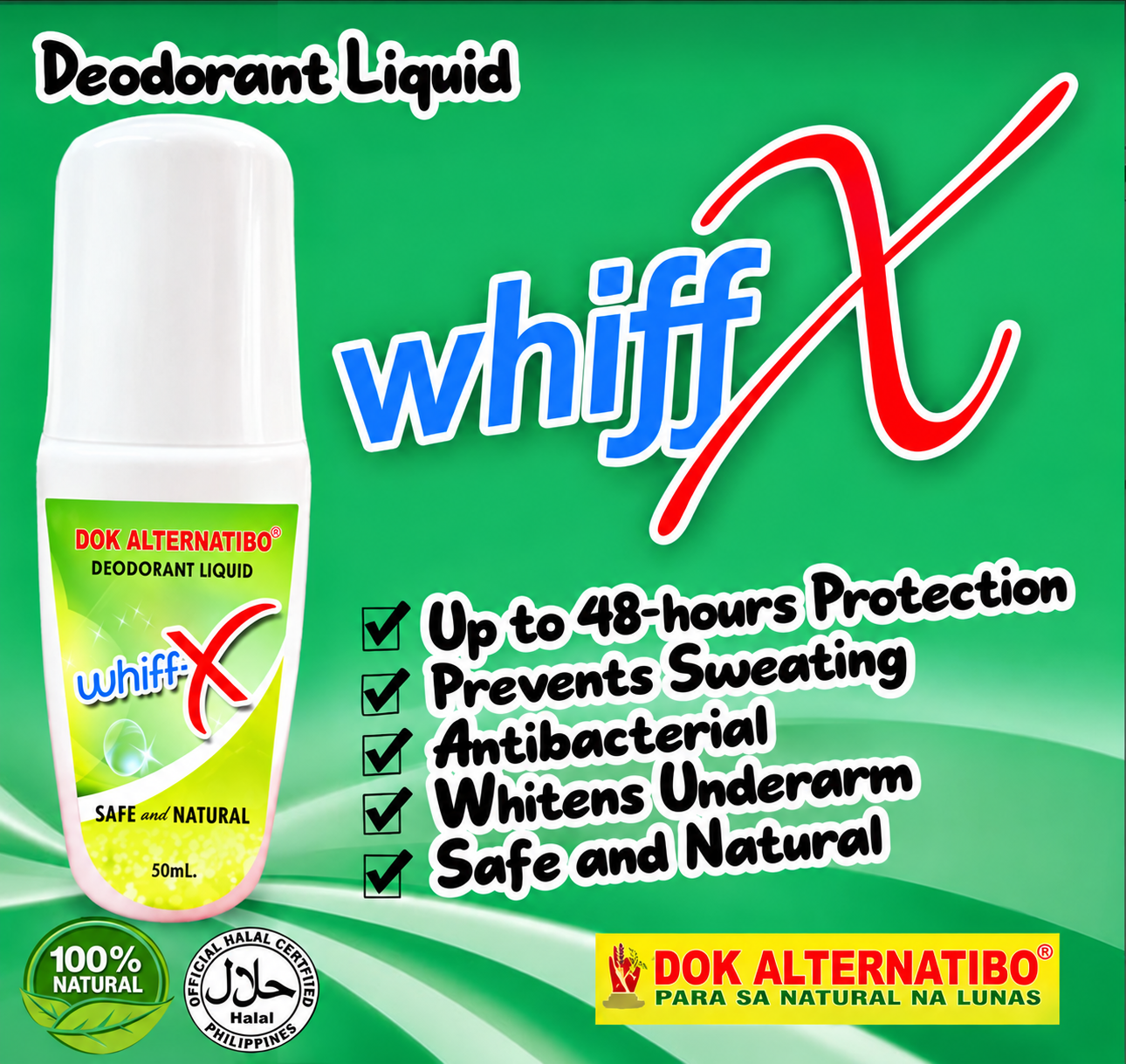 DOK F WHIFF-X DEODORANT – MEN