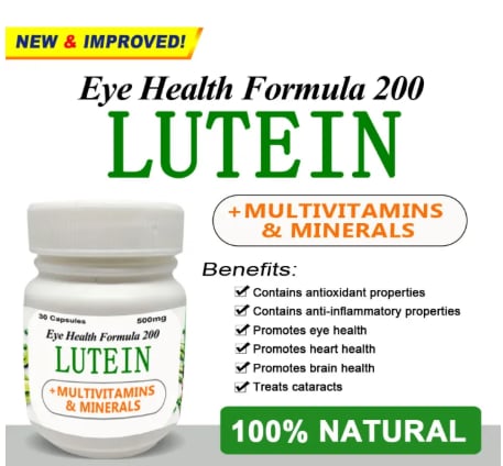 EYE HEALTH FORMULA 200 LUTEIN 30 CAPSULES