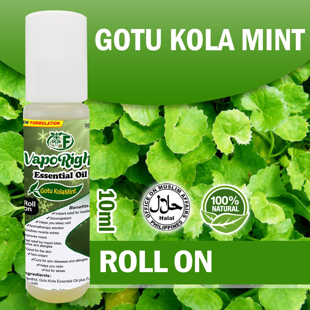 VAPORIGHT ESSENTIAL OIL – GOTU KOLA MINT