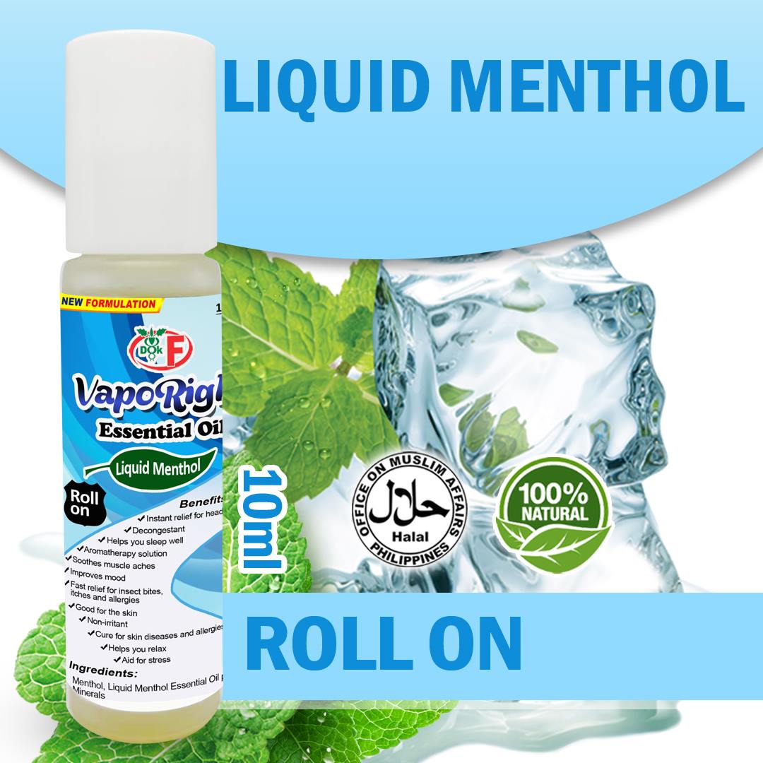 VAPORIGHT ESSENTIAL OIL – LIQUID MENTHOL