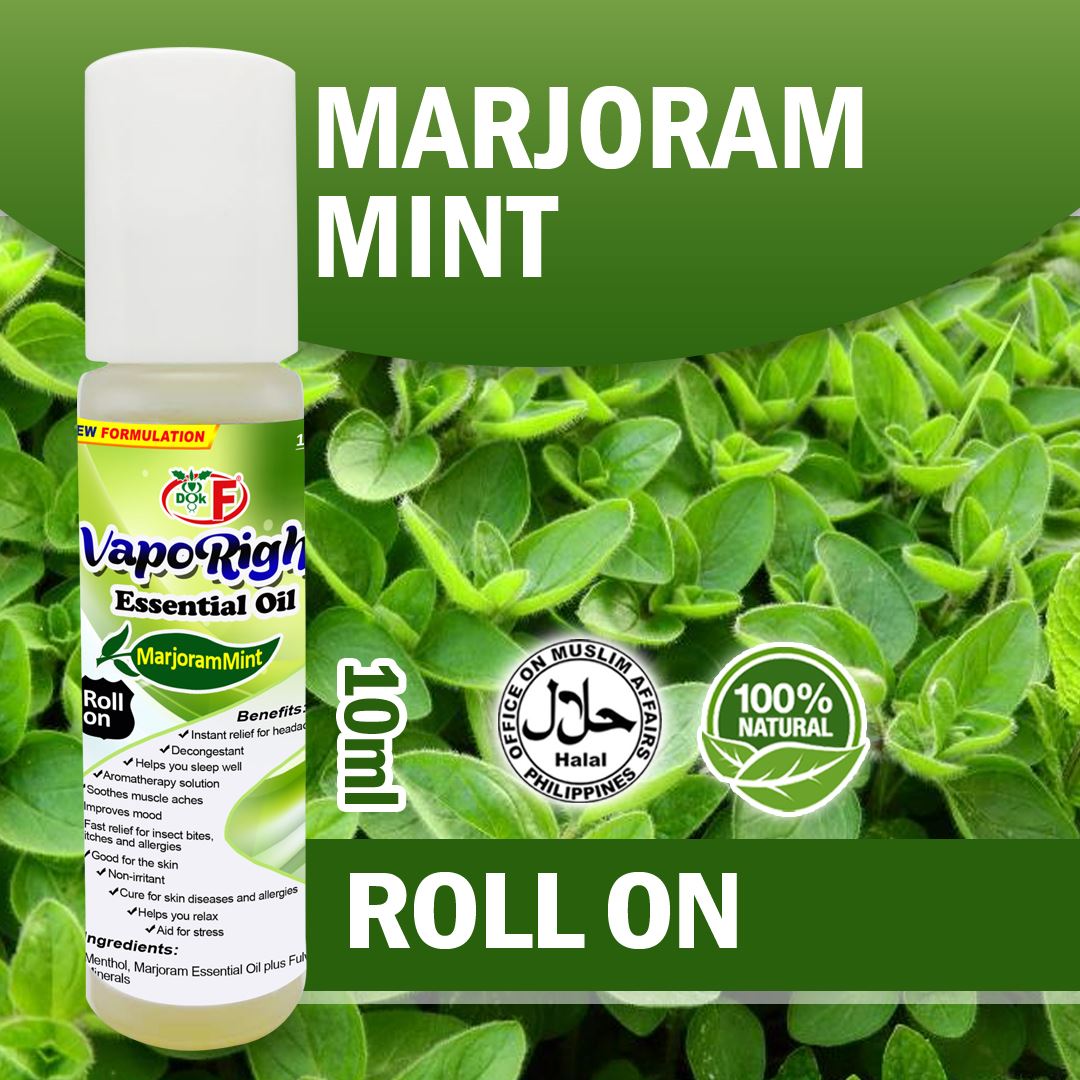 VAPORIGHT ESSENTIAL OIL – MARJORAM MINT